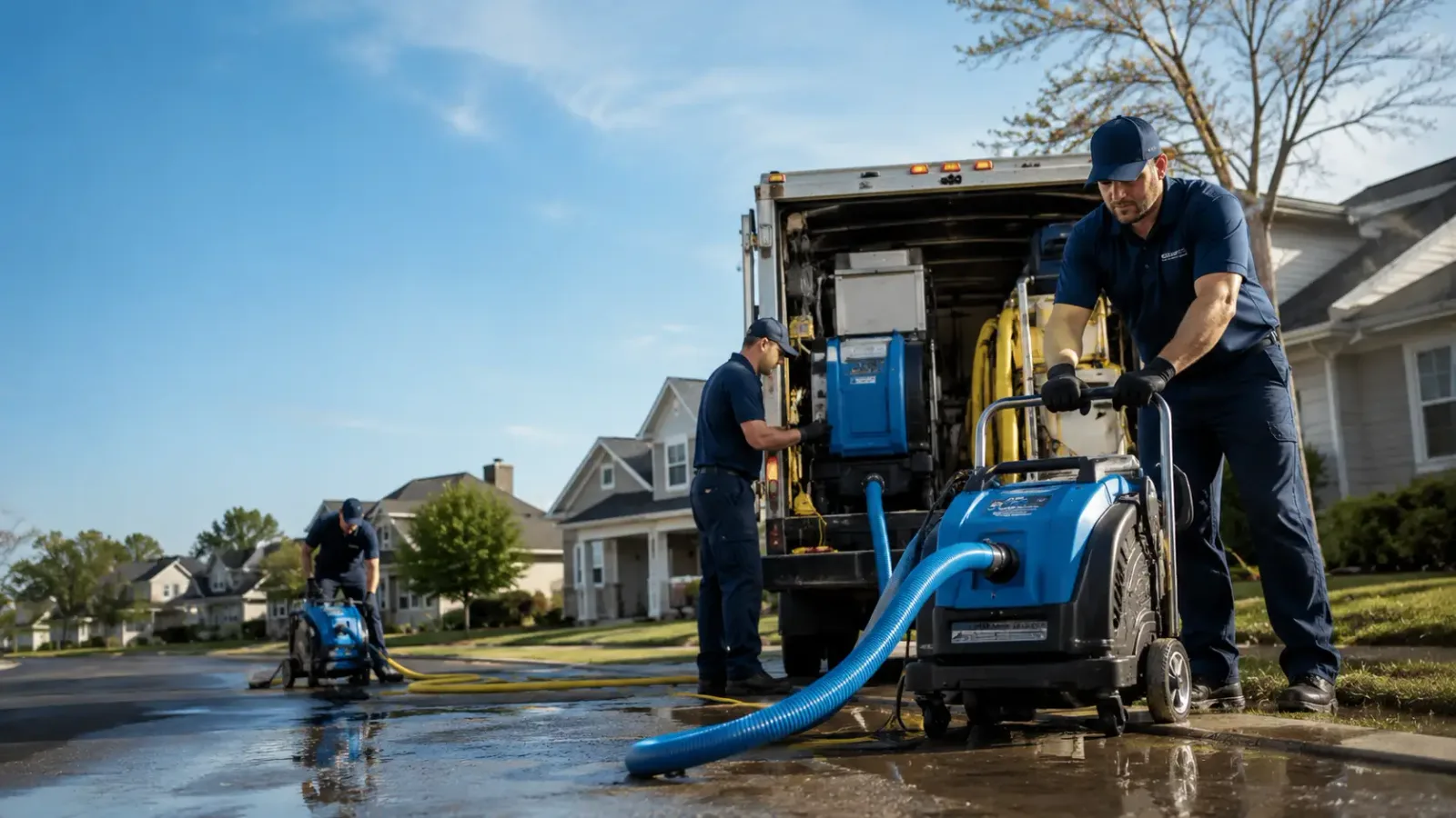 Flood Damage Cleanup in Mustang, OK